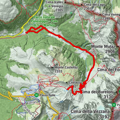 Pian dei Casoni(val Venegia)- baita Segantini
