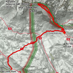 Cortina d'Ampezzo Bergsteigen