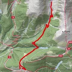 Plattneralm fast bis zum steinernen Mandl schön