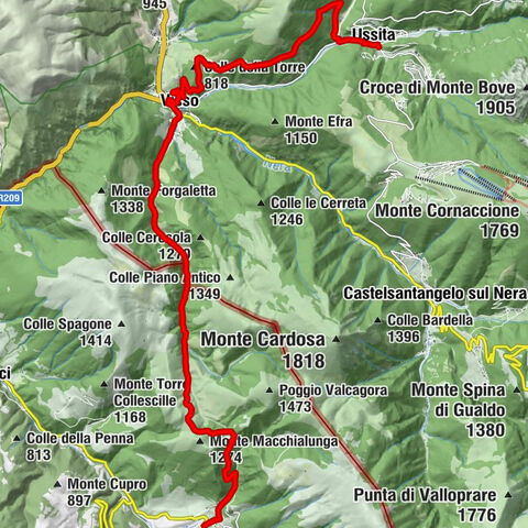 Ctm05 Ussita - Campi di Norcia.gpx