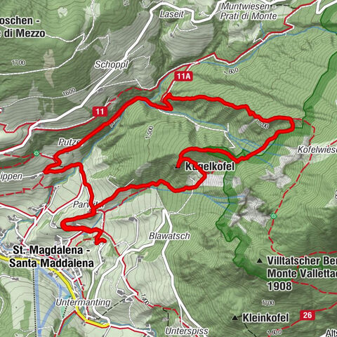 Villnöß, Trentino-Südtirol/Italien