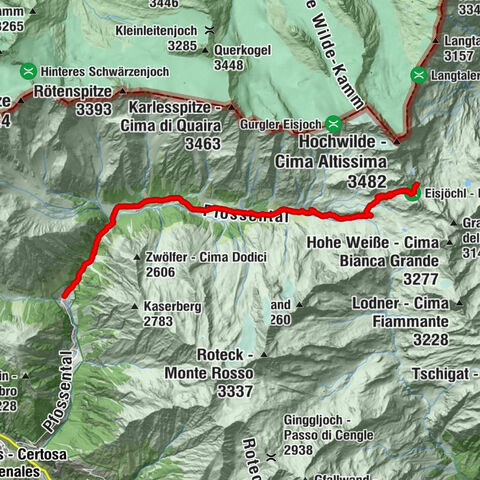 Schnals, Trentino-Südtirol/Italien