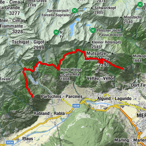 Partschins, Trentino-Südtirol/Italien