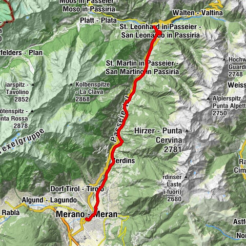 St. Leonhard in Passeier, Trentino-Südtirol/Italien