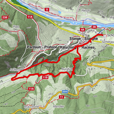 Pardaun, Trentino-Südtirol/Italien