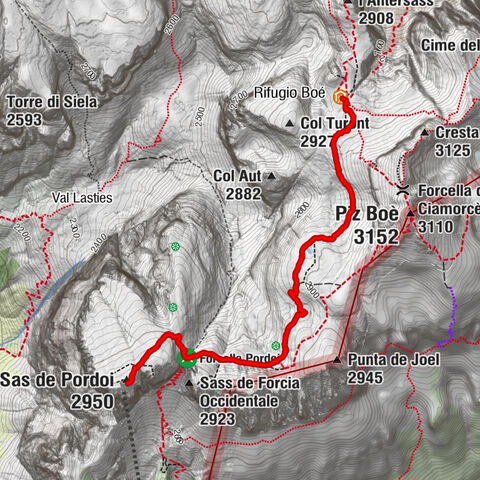 Sas de Pordoi, Trentino – Alto Adige/Südtirol/Italy