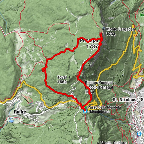 Ruffré-Mendola, Trentino-Südtirol/Italien