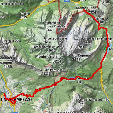Cortina d'Ampezzo, Venetien/Italien