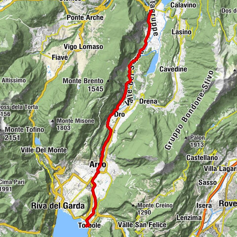 Sarche, Trentino-Südtirol/Italien