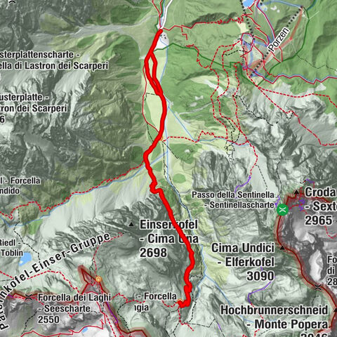 Sexten, Trentino-Südtirol/Italien