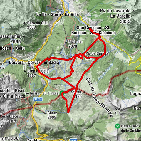 Corvara, Italien