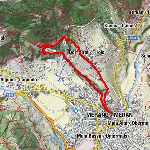 Meran, Trentino-Südtirol/Italien