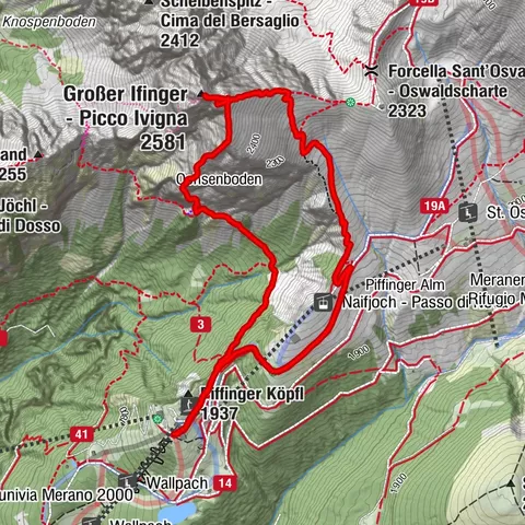 Hafling, Trentino-Südtirol/Italien