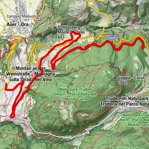 Montan an der Weinstraße, Trentino-Südtirol/Italien