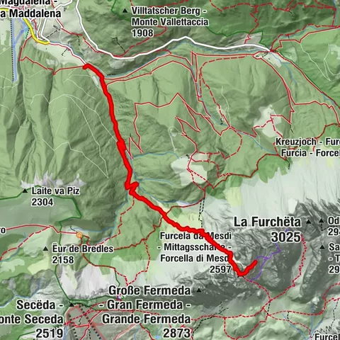 Funes, Trentino-Alto Adige/Italia