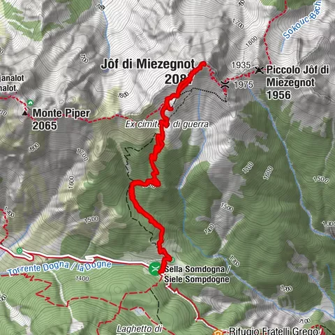 Jôf di Miezegnot