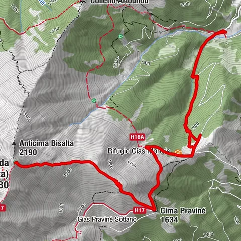 Cima Besimauda (Bisalta), Piemonte/Italia