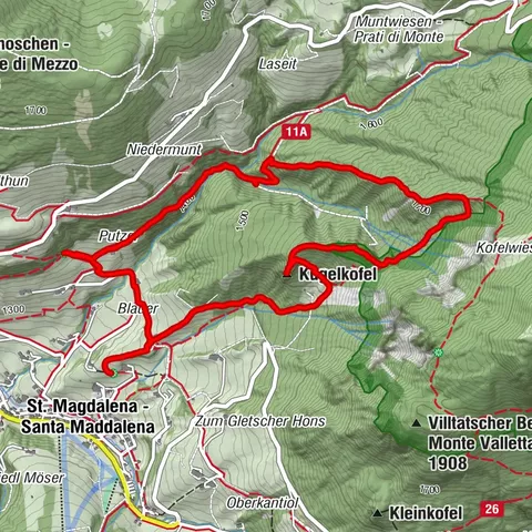 St. Magdalena, Trentino-Südtirol/Italien