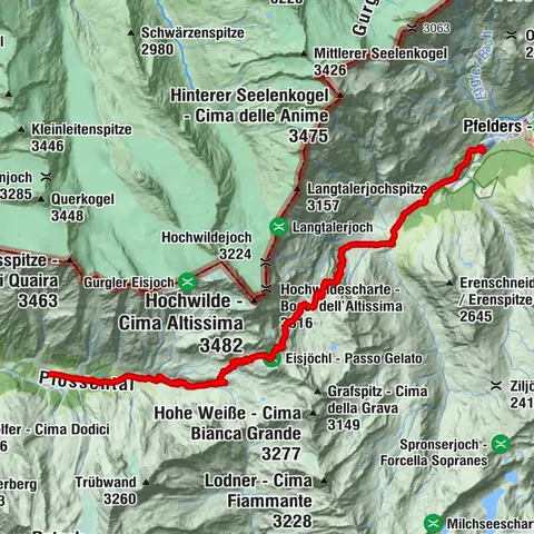 Meraner Höhenweg 4. Etappe