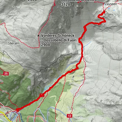 Stilfs - Stelvio, Trentino-Alto Adige/Südtirol/Italia