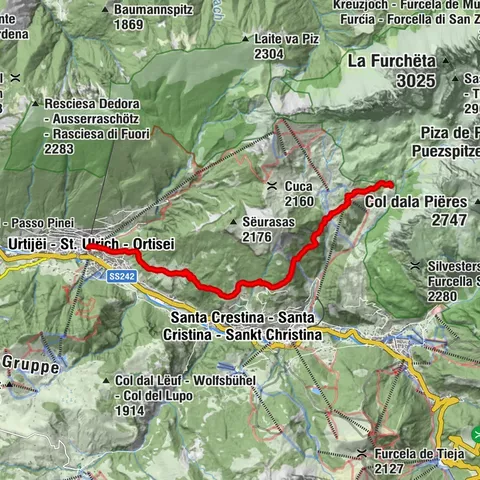 St. Christina in Gröden, Trentino-Südtirol/Italien