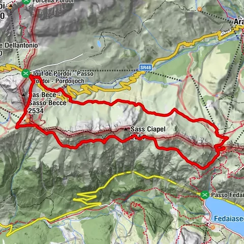 viel del pan da passo Pordoi