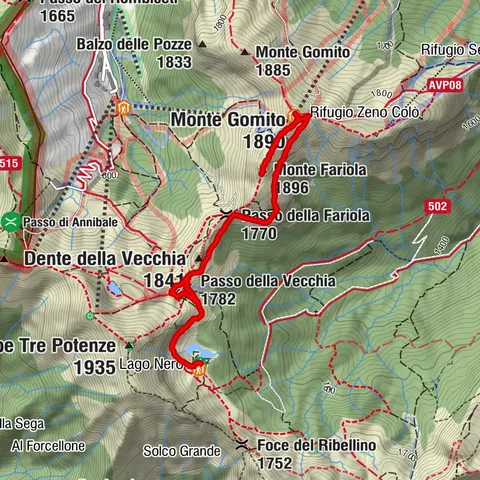Monte Gomito, Toscana/Italia