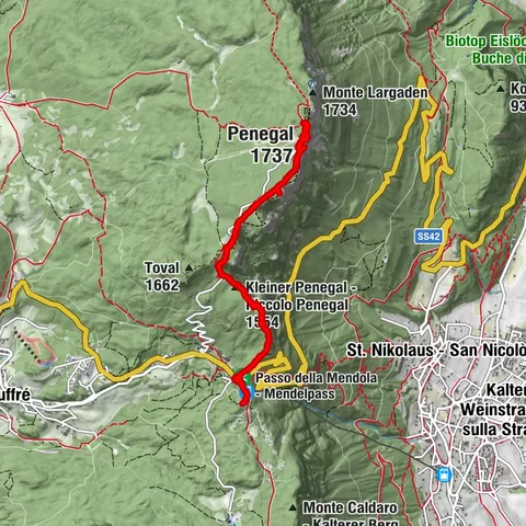 Cavareno Wandern