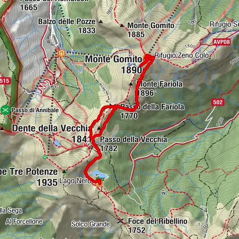 Monte Gomito, Toscana/Italia