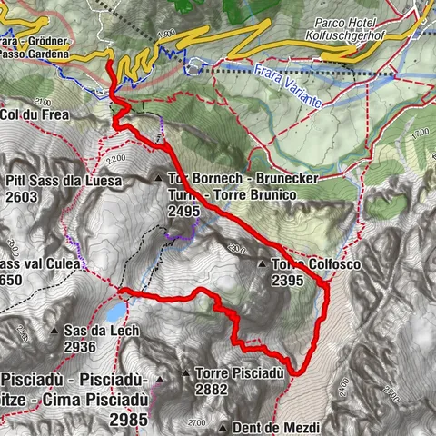 Corvara, Trentino-Südtirol/Italien
