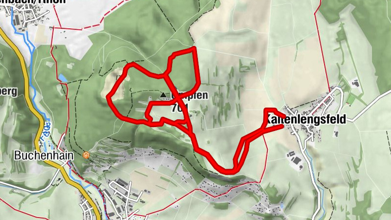 Rhönloipe Kaltenlengsfeld Umpfen
