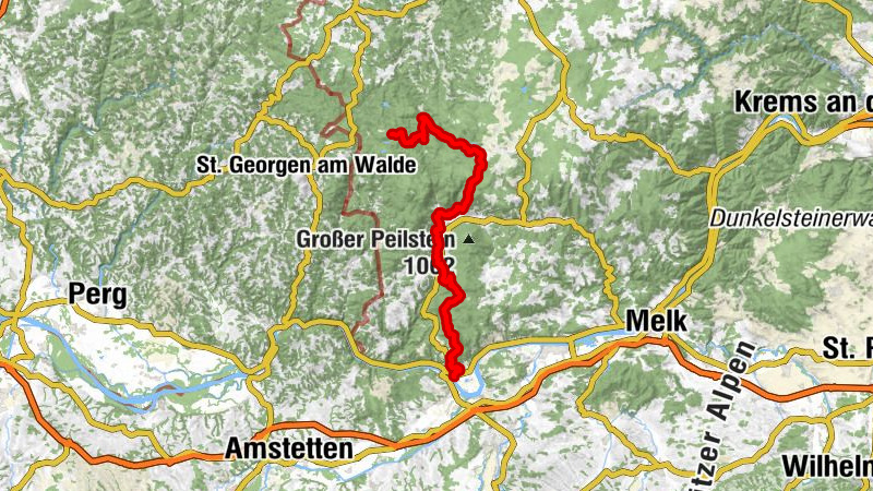 Granittrail 3. Teiletappe