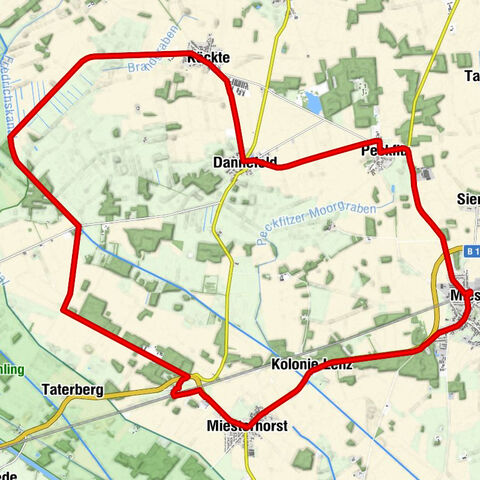 Bibertour - Radwandern im Drömling