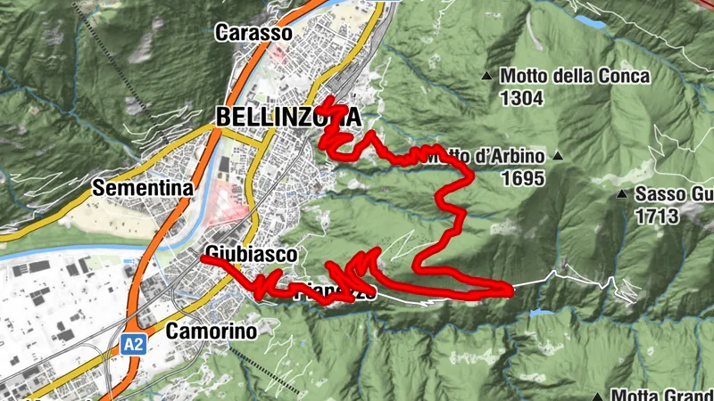 Valle Morobbia Bike (SchweizMobil 392)
