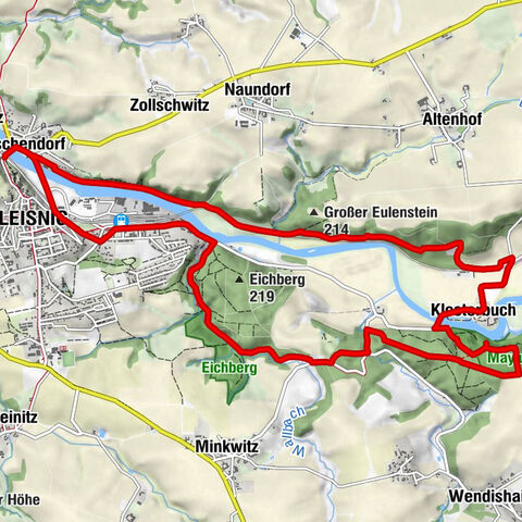 Georoute Leisnig "Porphyr - Mulde - alte Mauern"