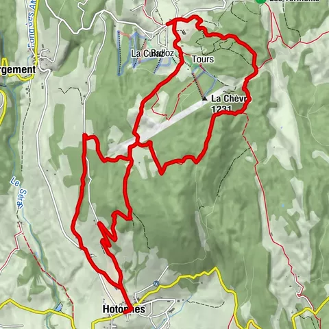 Naturweg "Sentier du Maquis de Retord"