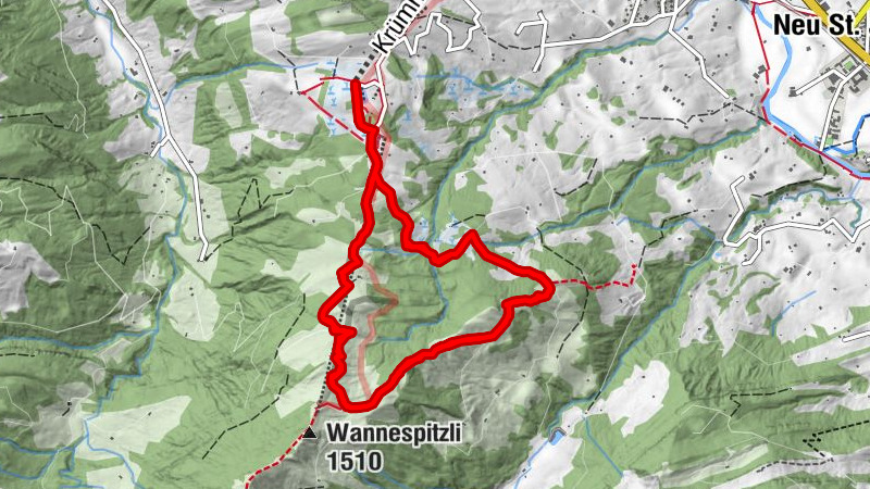 Gebirgsrundweg Wolzenalp