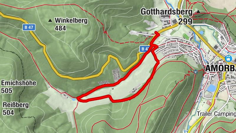 Rundwege des Naturparks Nr. 3 - Otterbach - Weg