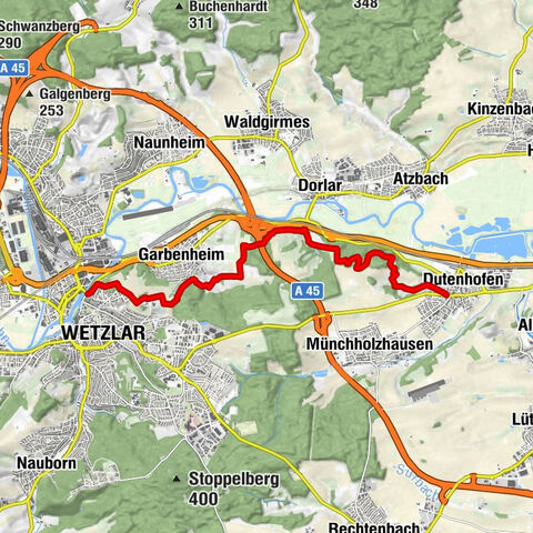 Die Raute - von Dutenhofen nach Wetzlar