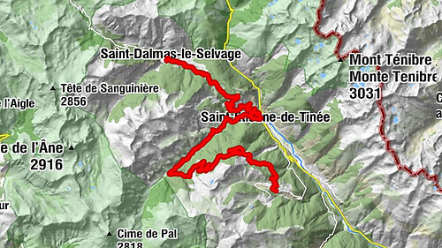 eVélo MNCA étape 1 : Auron - Saint-Dalmas-le-Selvage