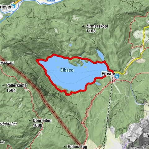 Rundwanderweg um den Eibsee