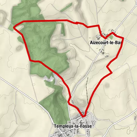 Das Tal des Bois de Cauchy