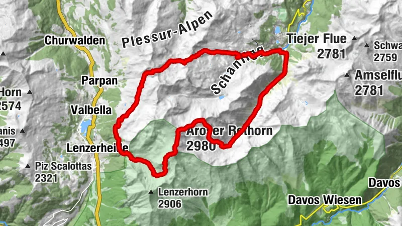 Arosa - Arosa via Lenzerheide
