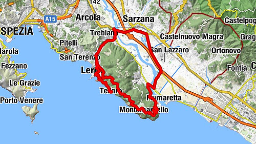 Tellaro Montemarcello Sarzana Runde