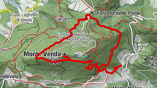 Rundwanderung um den Monte Venda Cinto Euganeo, Veneto