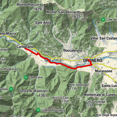 Percorsi Occitani: Tappa 15 Cartignano - Dronero