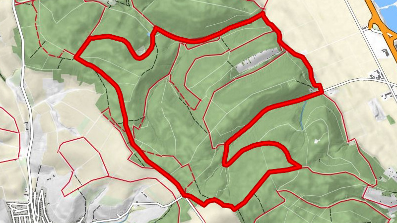 Nordic Walking in Großwallstadt - Niedernberg (schwarz)