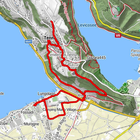 Caldonazzosee, Italien