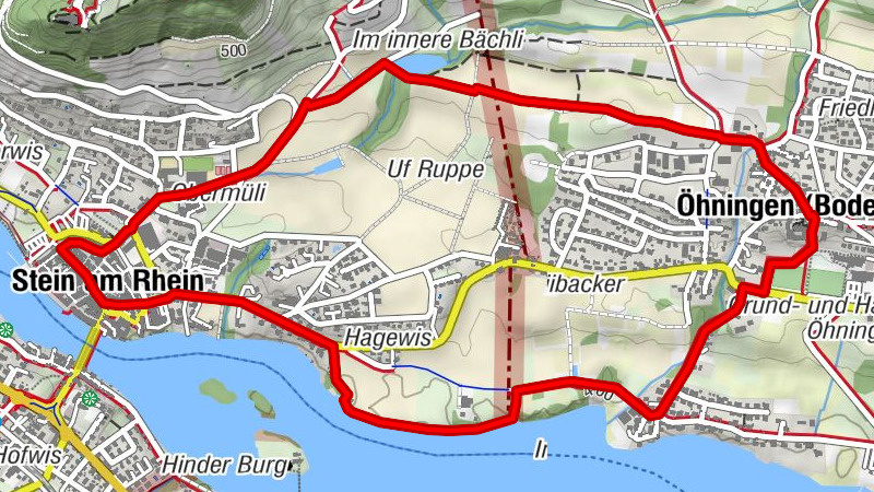 Grenzüberschreitender Wanderweg  Öhningen