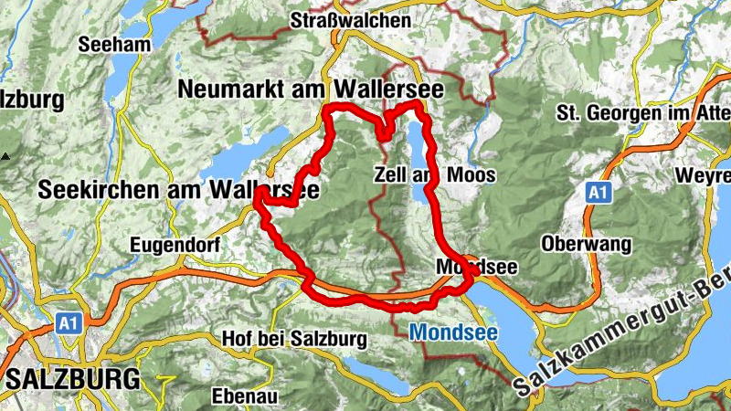 Mondsee: Um den Kolomannsberg